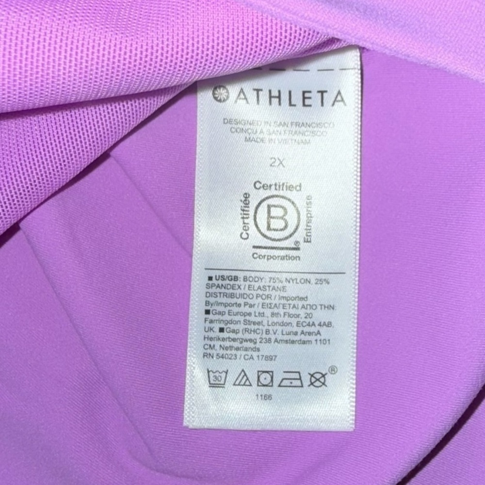 ATHLETA Salutation Jacket - Womens Plus 2X Lilac Purple - Picture 9 of 11